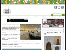 Tablet Screenshot of museodelbolso.es
